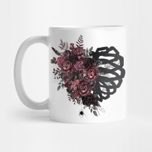 Ribs & Roses | Pop Surrealism Art Mug